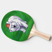 Polar Beer Kerstmis: groen Tafeltennisbatje (Zijkant)