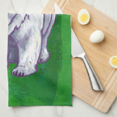 Polar Beer Kerstmis: groen Theedoek (Quarter Fold)