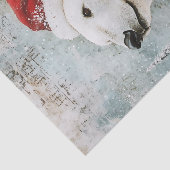  Polar Beer Kerstmiswinter winterleeftijd Decoupag Tissuepapier (Detail)
