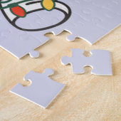 Polar Beer Kerstwinter Polar Beren Ji Legpuzzel (Zijkant)