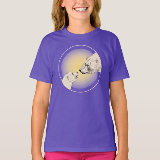 Polar Beer Kind Sweatshirt Beer & Cub Kind Shirt (Voorkant)