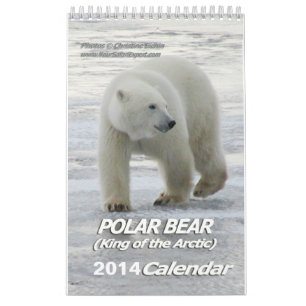 POLAR BEER King of the Arctic Calendar 2014 1-Pg. Kalender