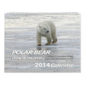 POLAR BEER King of the Arctic Calendar 2014 2-Pg. Kalender (Hoes)