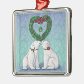 Polar Beer Kiss Ornament (Links)
