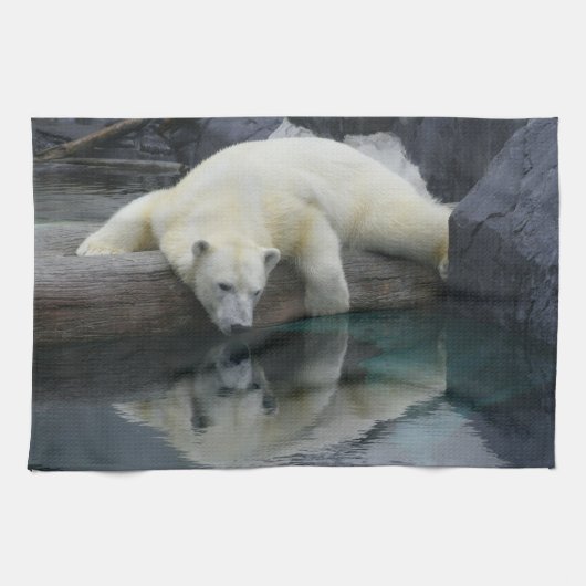 Polar Beer Kitchen Towel Home Decor Theedoek (Horizontaal)