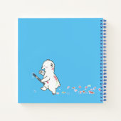 Polar beer klein Artist Square Art Schetsboek Notitieboek (Achterkant)