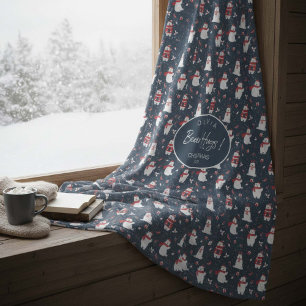 Polar Beer Knuffels Kerstjaar ID851 Fleece Deken