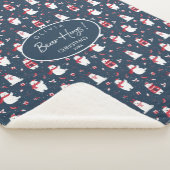 Polar Beer Knuffels Kerstjaar ID851 Sherpa Deken (3/4)