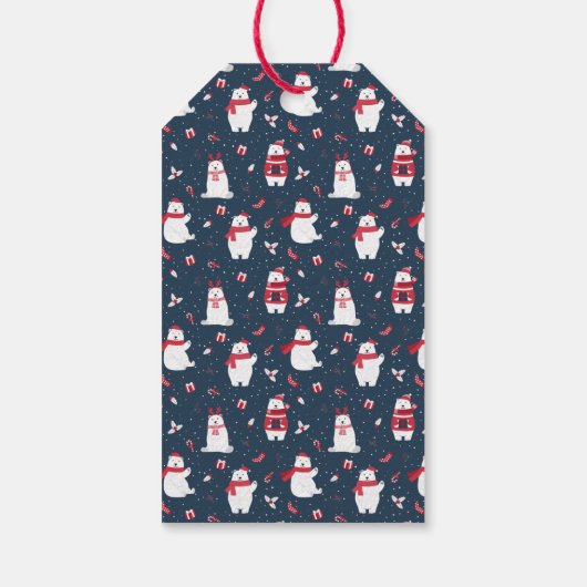 Polar Beer knuffels & warme wensen ID851 Cadeaulabel (Achterkant)