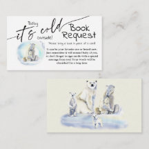 Polar Beer Kold Buiten Boek voor Baby shower spele