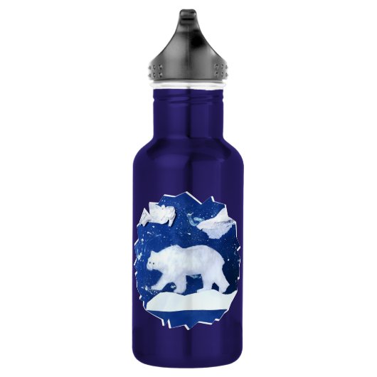 Polar Beer "Kunst voor kinderen" Waterfles (Rechts)