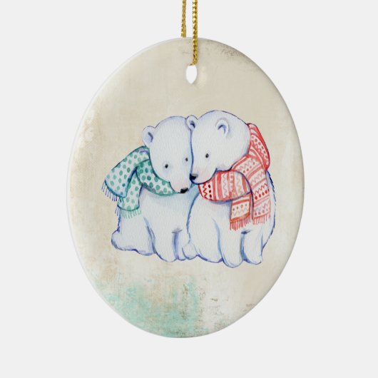 Polar Beer Love Ornament (Rechts)