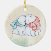 Polar Beer Love Ornament (Achterkant)