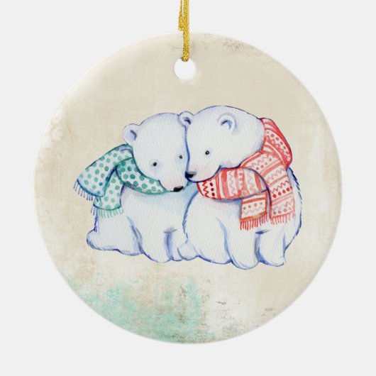 Polar Beer Love Ornament (Achterkant)