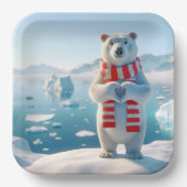 Polar Beer Love Papieren Bordje (Voorkant)