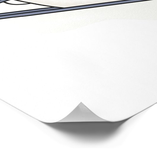 Polar Beer Love to Ski T-shirts and Gifts Poster (Hoek)