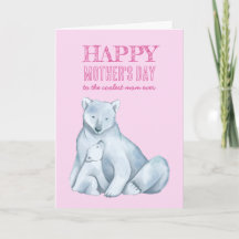 Polar Beer Ma Cute Happy Moederdag