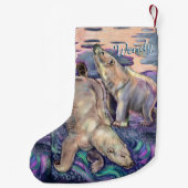 Polar Beer Magic Small Kerstmis Stocking Kleine Kerstsok (Achterkant)