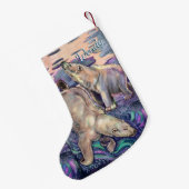Polar Beer Magic Small Kerstmis Stocking Kleine Kerstsok (Achterkant (Hangend))
