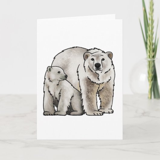 Polar Beer Mam Card Kaart (Voorkant)
