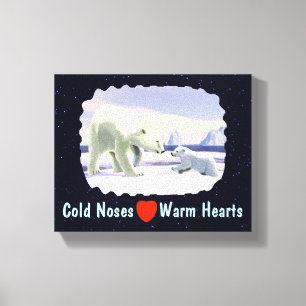 Polar Beer - Mama Nose Best Canvas Afdruk