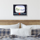Polar Beer - Mama Nose Best Canvas Afdruk (Insitu (Slaapkamer))
