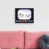 Polar Beer - Mama Nose Best Canvas Afdruk (Insitu (Woonkamer))