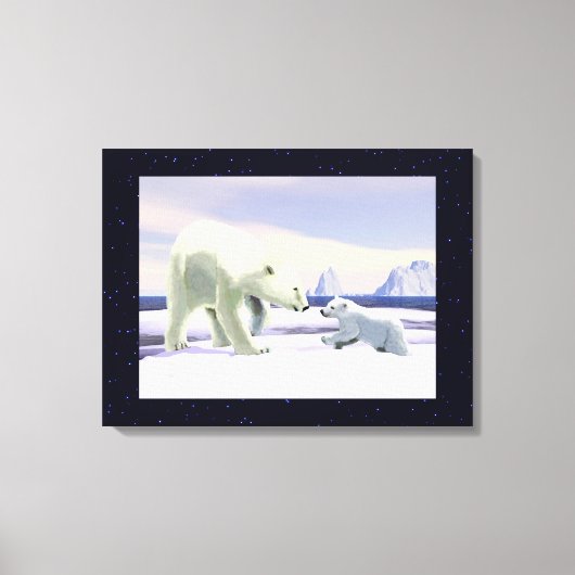 Polar Beer - Mama Nose Best Canvas Afdruk (Voorkant)