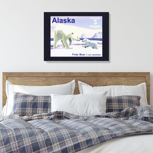 Polar Beer - Mama Nose Best Canvas Afdruk (Insitu (Slaapkamer))
