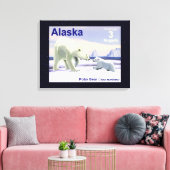 Polar Beer - Mama Nose Best Canvas Afdruk (Insitu (Woonkamer))