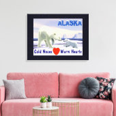 Polar Beer - Mama Nose Best Canvas Afdruk (Insitu (Woonkamer))