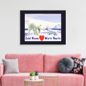 Polar Beer - Mama Nose Best Canvas Afdruk (Insitu (Woonkamer))