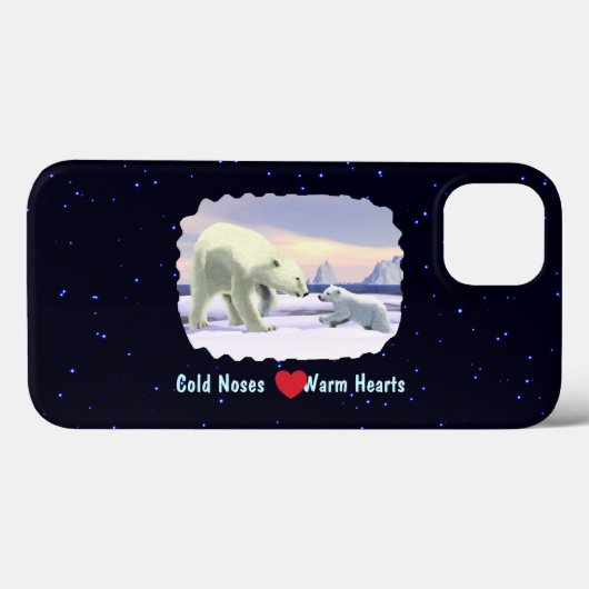 Polar Beer - Mama Nose Best Case-Mate iPhone Case (Achterkant (horizontaal))