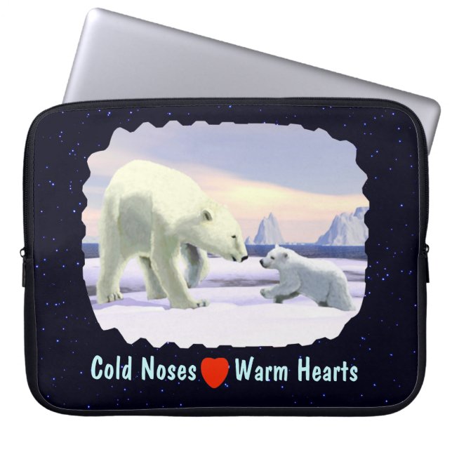 Polar Beer - Mama Nose Best Laptop Sleeve (Voorkant)