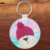 Polar beer Man Sleutelhanger (Voorkant)