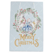 Polar Beer Merry Christmas Gift Bag Medium Cadeauzakje (Achterkant)