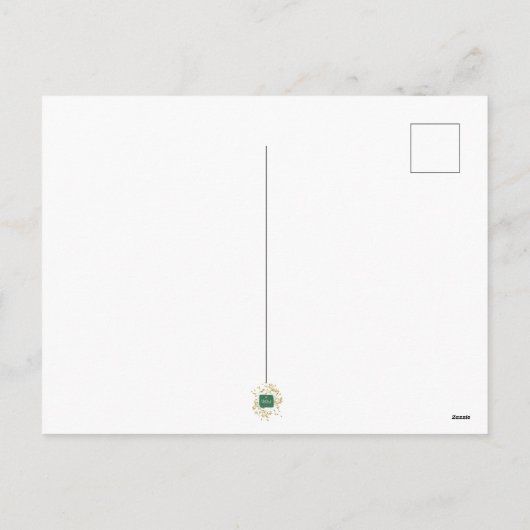 Polar Beer Merry kerst Feestdagenkaart (Achterkant)