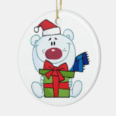 Polar Beer met cadeau Keepsake vakantie Ornament (Links)