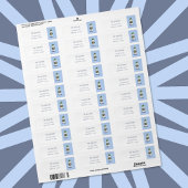 Polar Beer met Cadeaus Vakantie Retour Adreslabel Etiket