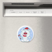 Polar Beer met Candy Cane Christmas Magneet (Insitu (Vaatwasser))