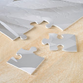 Polar Beer met Cub Arctische Oceaan gepersonalisee Legpuzzel (Zijkant)