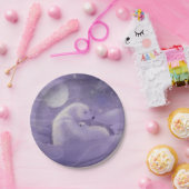 Polar Beer met Cub Wildlife Fantasy Art Papieren Bordje (Feest)