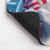 Polar Beer met een hart Muismat (Hoek)