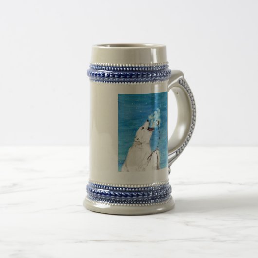 Polar-Beer met geroosterde moerasmallow Bierpul (Voorkant rechts)