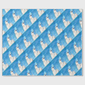 Polar-Beer met geroosterde moerasmallow Cadeaupapier (Vlak)