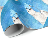 Polar-Beer met geroosterde moerasmallow Cadeaupapier (Rol Hoek)