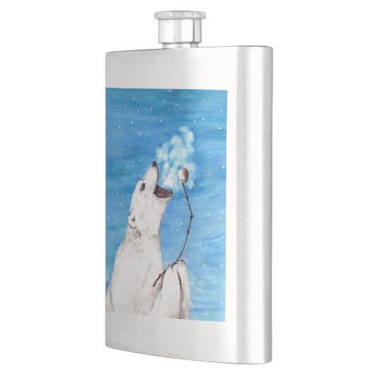 Polar-Beer met geroosterde moerasmallow Heupfles (Links)