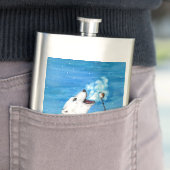 Polar-Beer met geroosterde moerasmallow Heupfles (Voorbeeld)