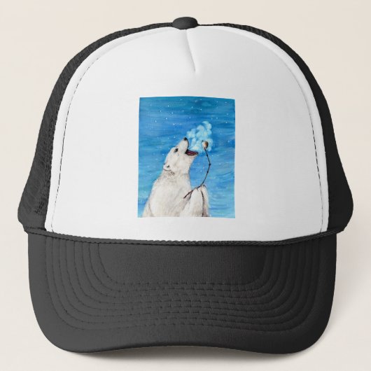 Polar-Beer met geroosterde moerasmallow Trucker Pet (Voorkant)