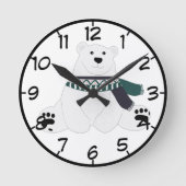 Polar Beer met sjaal Ronde Klok (Voorkant)